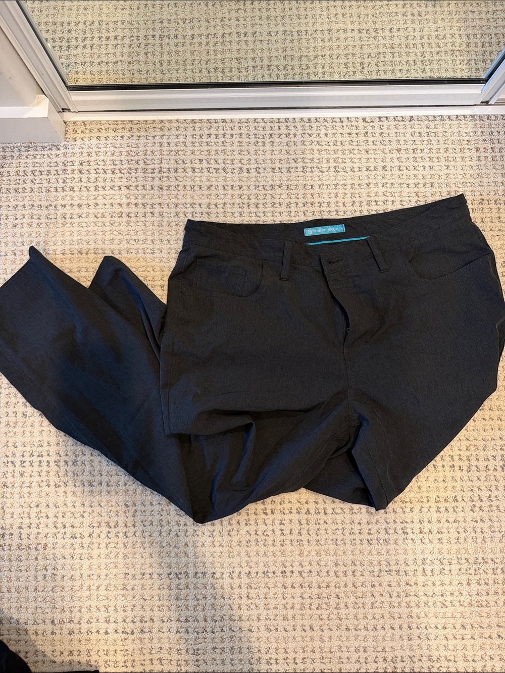 Men’s Tori Richard charcoal grey pants size 38
